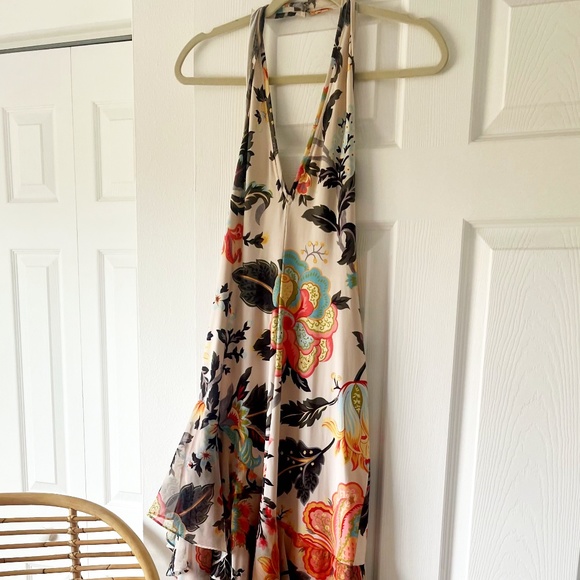 Designer Giovanni Scutaro Asymmetric Sleeveless Dress - Picture 1 of 4